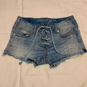American Eagle Shortie shorts, Size 00